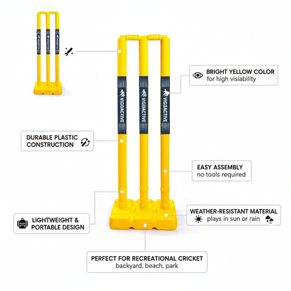 Cricket Stumps Features - Exact Product Match